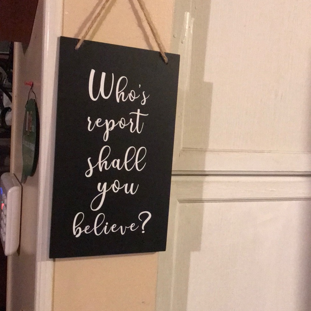 Inspirational wall plaque